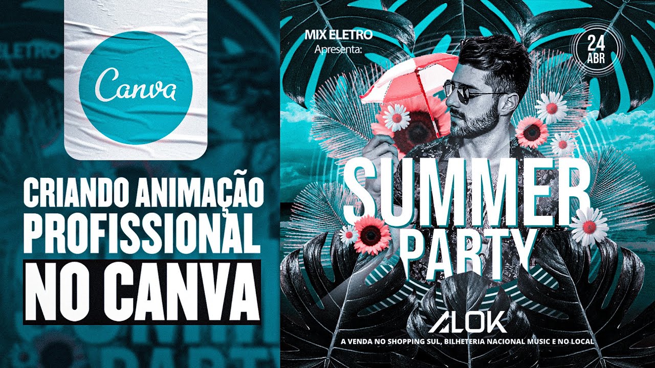 Como criar um flyer animado no canva Gilson Azevêdo