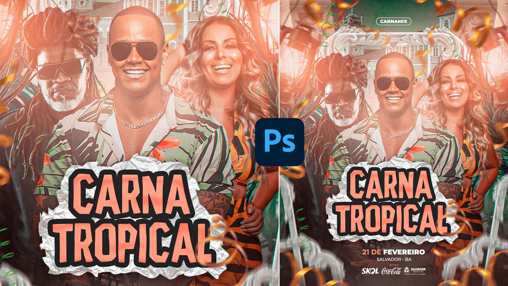 Como fazer Flyer para Eventos de Carnaval